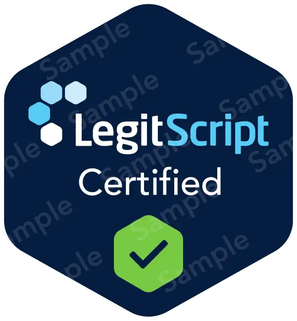 Certificado LegitScript